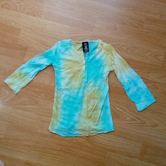 Lucky kids sz 12-18 mo tie dye long sleeved shirt - Picture 2 of 4